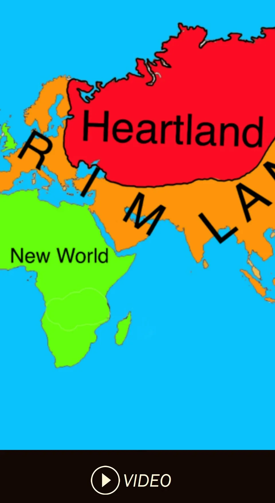 Teorie Heartlandu – Kdo ovládá východní Evropu, ten ovládá svět